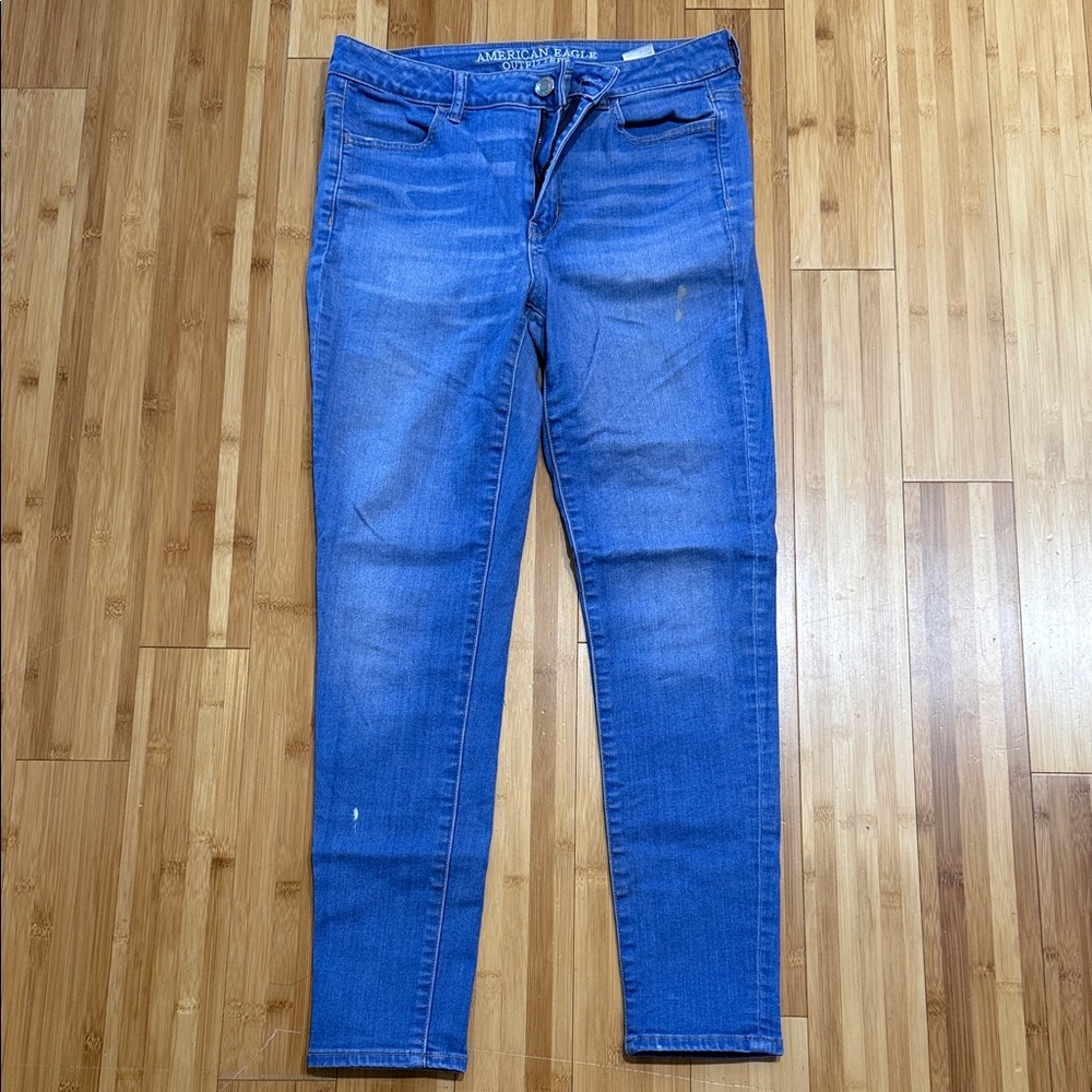 American Eagle Outfitters Blue Skinny Jeans